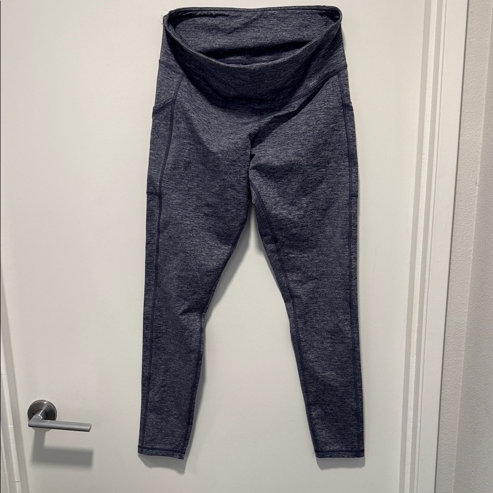Champion Blue Heathered Active Performance Leggings